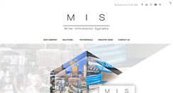 Desktop Screenshot of millerinfosys.com